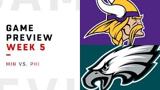 Minnesota Vikings vs. Philadelphia Eagles | Week 5 Game Preview | Move the Sticks