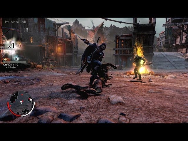 Middle Earth Shadow of Mordor Gameplay First 15 Minutes (video)