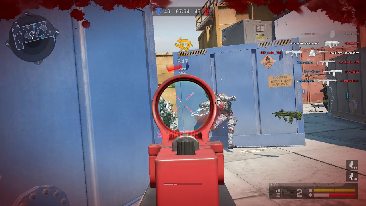 SAP6 WARFACE | Обломчик, тест дробовика.