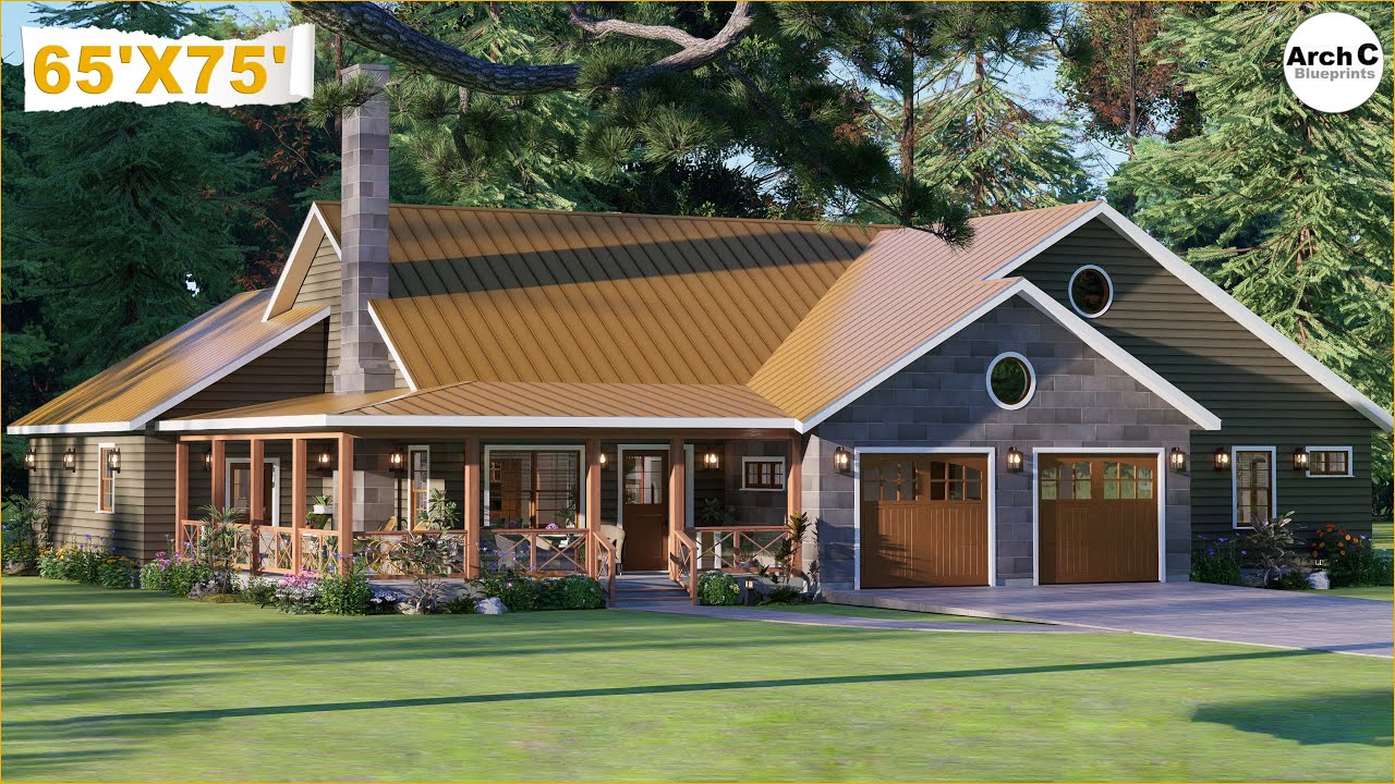 Tour This Stunning 4-Bedroom Cottage with Garage & Screened Porch | Perfect American Family Home!