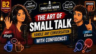 B2 Upper-Intermediate English Listening Podcast: Master Small Talk & Conversational Flow 🎧🗣️