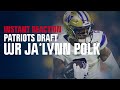 Instant reaction patriots select washington wr jalynn polk 37th overall  hes a culture add