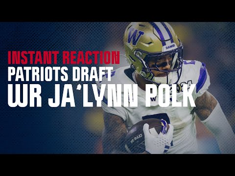 INSTANT REACTION: Patriots select Washington WR Ja'Lynn Polk 37th overall | He's a 'culture add'