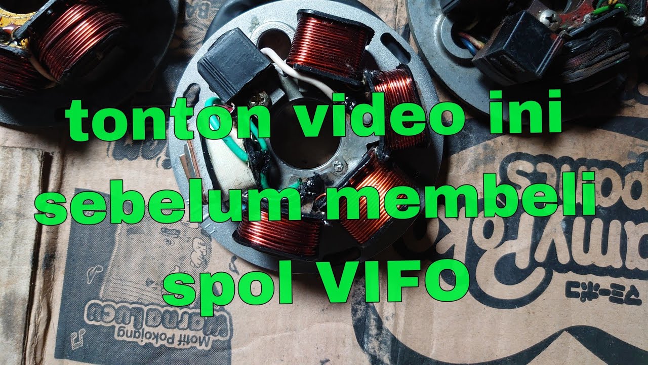 spul set_spol komplet_napur Vespa merk vifo - YouTube