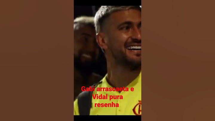 Gabi gol, arrascaeta e Vidal no vestiário