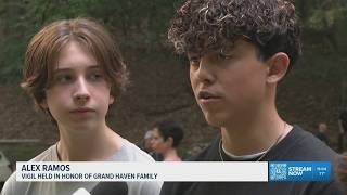 Vigil held to remember 8 people killed in 'suspicious' Grand Haven fire