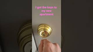 I Got the Keys to My #New #Apartment! I'm Moving In!