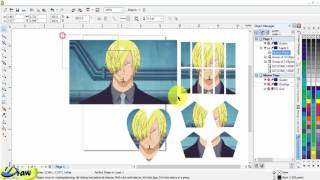 intersect effect - tutorial corel draw