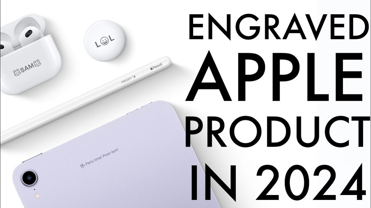 Engraved Apple Products In 2024! (Should You Still Do It?)