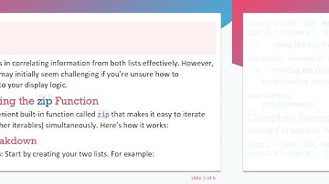 How to Alternate Display the Content of Two Lists in Python