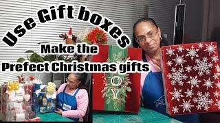 Use Gift Boxes To Make The Perfect Christmas Gifts Every Time. Gift Ideas