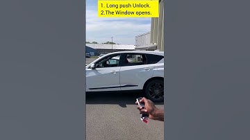 Remote Window Open - How to Open car Windows with Your Key Fob #autoinfo