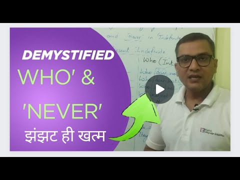 Master Present Indefinite: 'Who' & 'Never' Demystified! #omg # ...