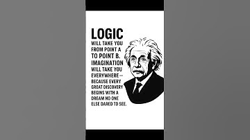 Albert Einstein Imagination Over Logic — The Einstein Way 🧠✨#Einstein #Motivation #Wisdom #physics