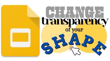 Google Slides: Change the Transparency of your Shape (Add Custom Color)