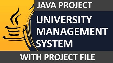 7/14 - University Management System | Java Project | Create Student Details & Teacher Details Class
