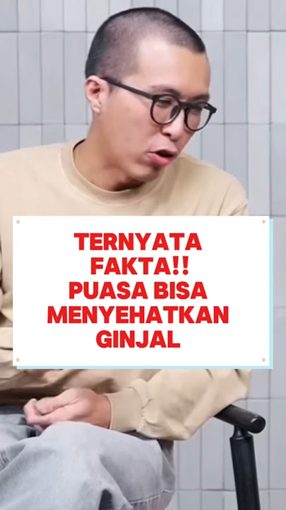 FACT! FASTING CAN BE HEALTHY FOR YOUR KIDNEY! #drtirta #health #education