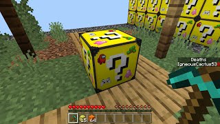 Video Games Lucky Block MOD in Minecraft PE screenshot 5