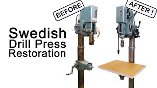 Restoring an Old Swedish Drill Press