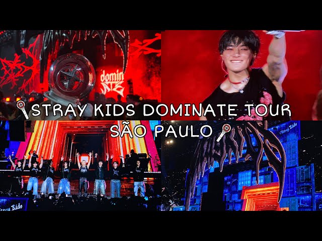 VLOG: Stray Kids DominATE World Tour em São Paulo (05/04/2025)
