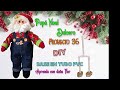 DIY- Papá Noel dulcero, más moldes gratis y Fácil base en tubos de PVC