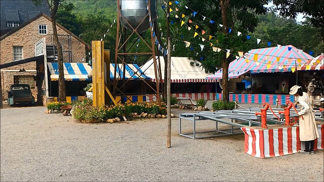 the scenery vintage farm - YouTube