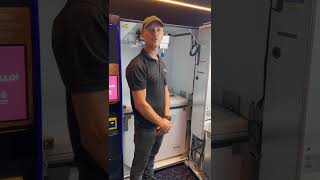 Opening, Filling and Pricing the DIVI Ice Cream Vending Machine