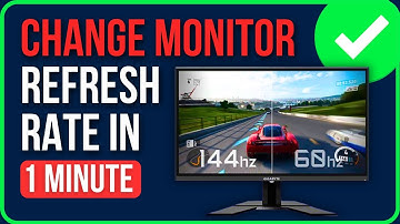 HOW TO CHANGE MONITOR REFRESH RATE WINDOWS 11 (Quick & Easy) | Change Refresh Rate On Monitor