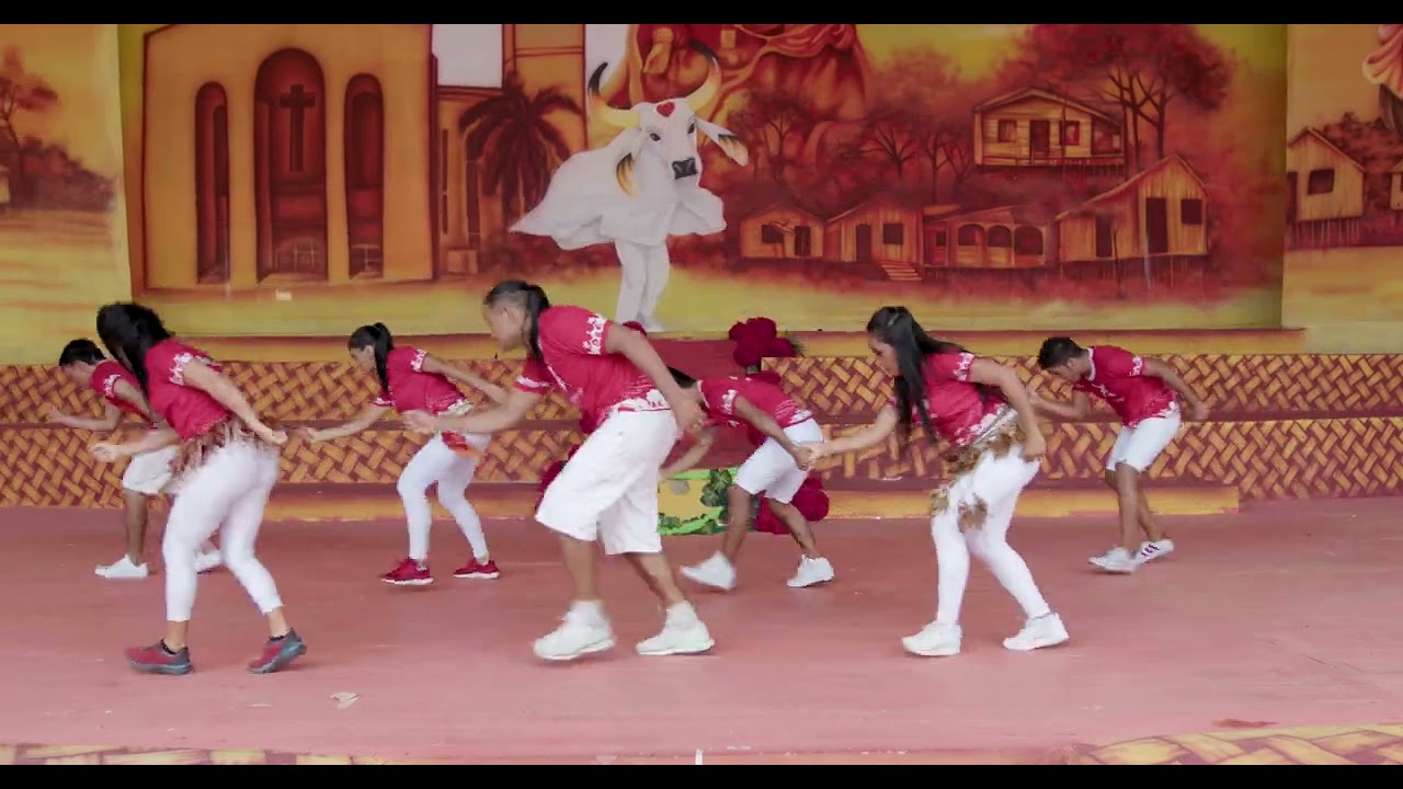 COREOGRAFIA Amazônia do Povo Vermelho (Templo de Luta) | Boi Garantido 2022