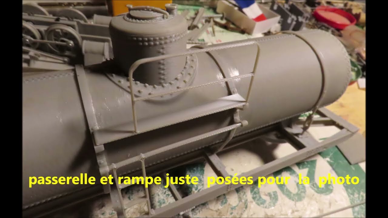 Montage d''un wagon citerne TP   - 1