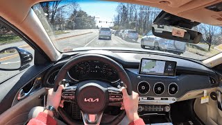 2023 Kia Stinger GT2 AWD  POV Test Drive | 060