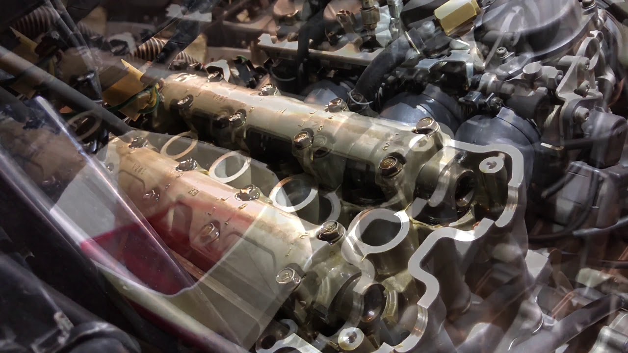 HONDA CB600F HORNET. Regulacja luzów zaworowych. Valve clearances adjustment.