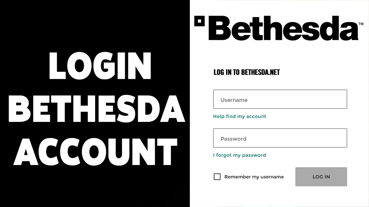 Beth Sign In How To Login Bethesda Account On PC 2024 | Bethesda Account Sign In ...