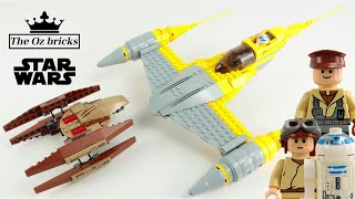 Lego Star Wars 7660 Naboo N-1 Starfighter And Vulture Droid - Speed Build Review