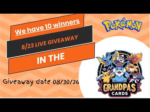 We have TEN (10) winners in the 8/23 