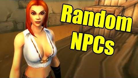 Pointless Top 10: Random NPCs in World of Warcraft
