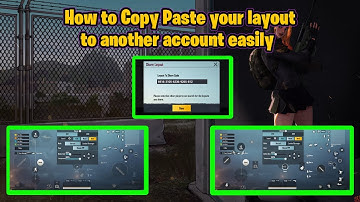 HOW TO COPY PASTE PRO PLAYERS & FRIENDS LAYOUTS IN PUBG MOBILE [ENGLISH]