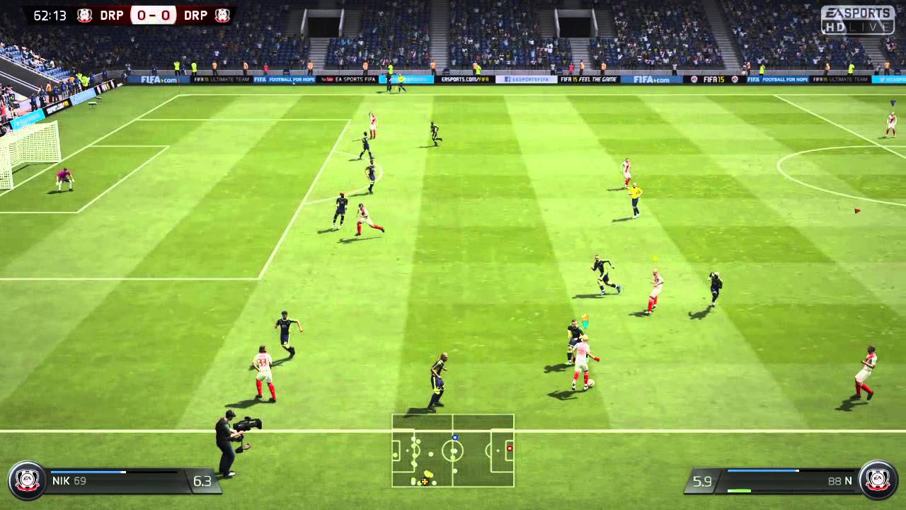 PS4 FIFA 15 プロクラプ ドロップイン 実況プレイ