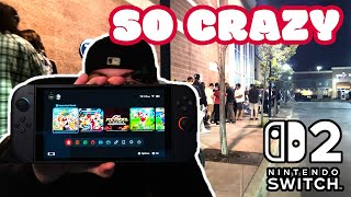 Switch 2 Launch Is Crazy - Picking Up The Switch 2 - Unboxing