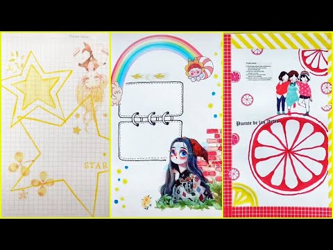 Video Trang trí sổ tay, nhật ký siêu dễ thương | Những ý... - youtube