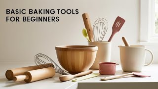 10 Baking Tools 👩‍🍳Every Beginner Needs | Beginner Baking Tools Guide | Baking Essentials Explained