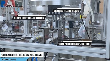 Semi-Auto Filling-Capping-Labeling line for 10 ml product