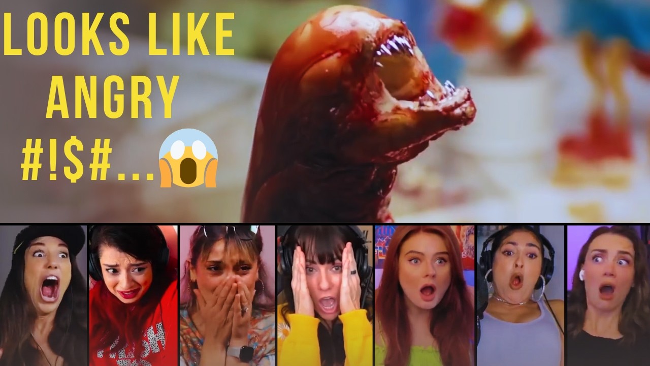 the Most Shocking Scene Ever | Alien (1979)Chestburster Scene Reactions — Traumatizing 😱