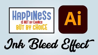 Celebrity How to Create Ink Bleed Effect in Adobe Illustrator Wealth