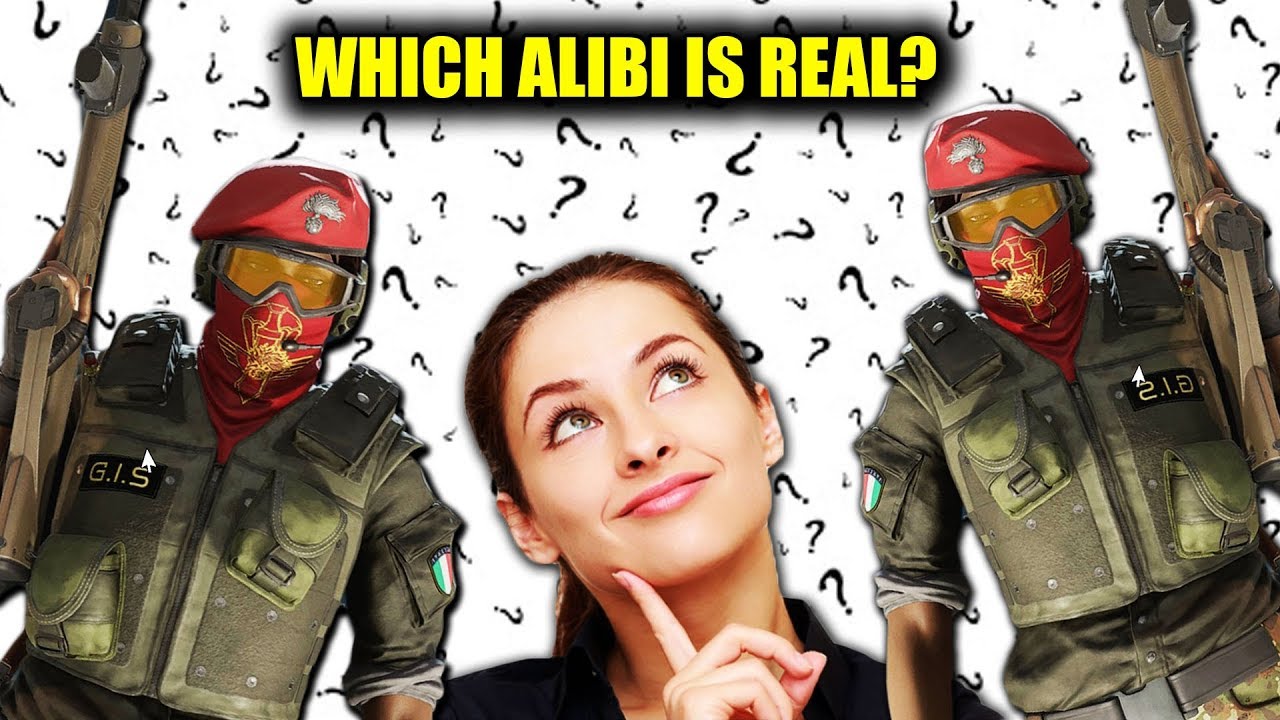 Which Alibi Is Real? - Rainbow Six Siege Funny Moments - YouTube