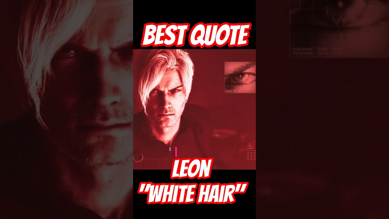 RE9 Leon's Best Quote ! ''SORRY BUT .... ''!   #residentevilrequiem  #residentevil9 #leonskennedy