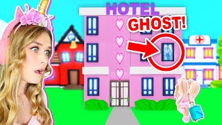 *NEW* HOTEL In Adopt Me Is HAUNTED! (Roblox)