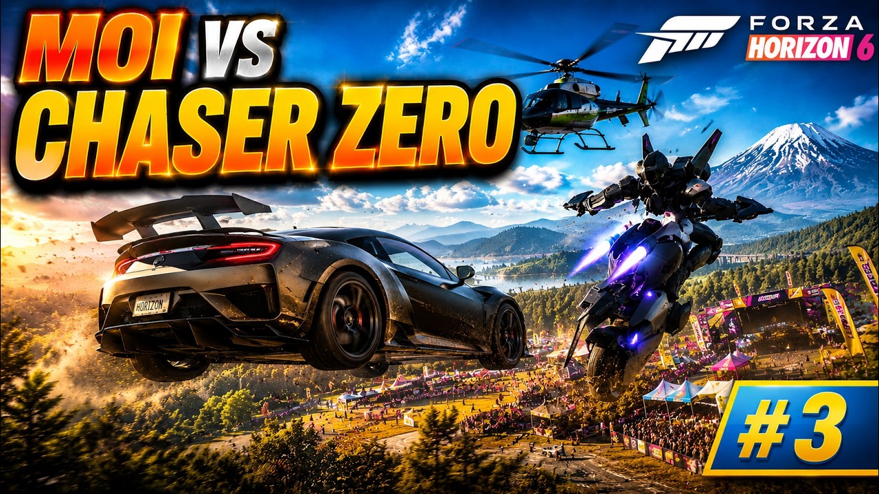 BRACELET BLEU ET COURSE CONTRE CHASER ZERO | Forza Horizon 6 | EP3 ...
