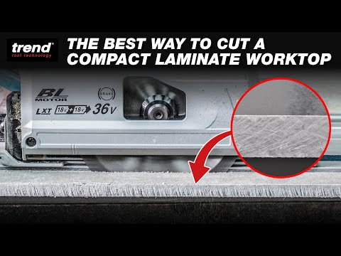 How to Cut and Fit a Compact Laminate Worktop