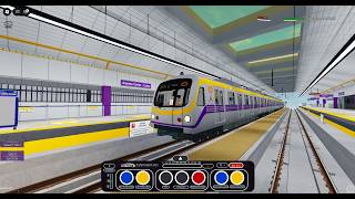 LRT-2 Class 2000 model  featuring a complete interior